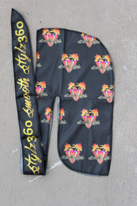 Smooth Stylz Silk Durag (Black)